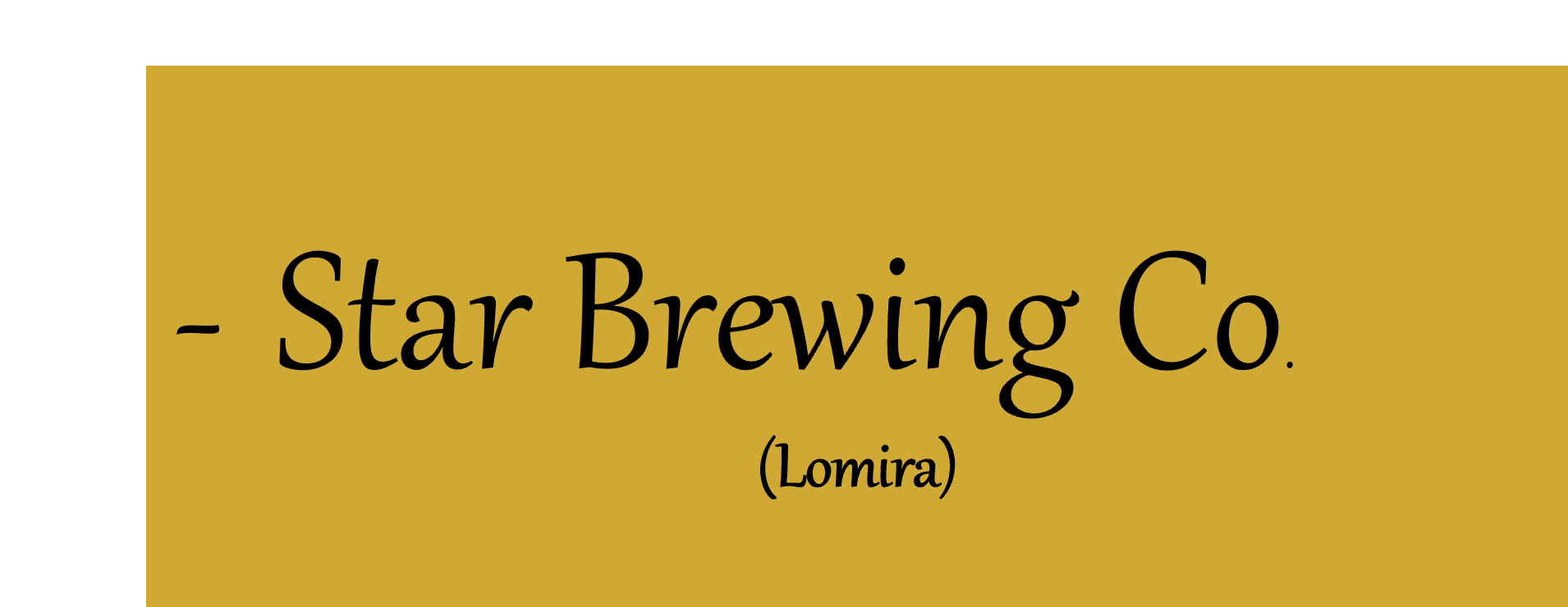 Star Brewing - Lomira